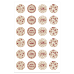 Image 10 FEUILLES (24 U.) ÉTIQUETTES   ASSORTI VINYL (1 UNITÉ) #1