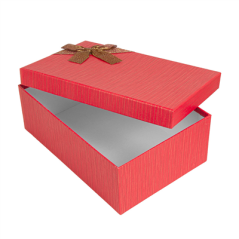 Image 3 U BOÎTES PRÉSENTATION   ROUGE CARTON (1 UNITÉ) #4