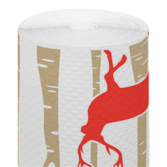 Image NAPPE EN ROULEAU 'CARIBÚ' 48 G/M2 1,20 x 50 M BLANC CELLULOSE (1 UNITÉ) #1