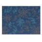 Image SETS DE TABLE 'HOLLY' 55 G/M2 30x40 CM BLEU AIRLAID (800 UNITÉ) #1