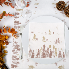 Image "TÊTE-À-TÊTE" "LIKE LINEN" 'ARTIC' 70 G/M2 0,40x12 M SPUNLACE (12 UNITÉ) #3