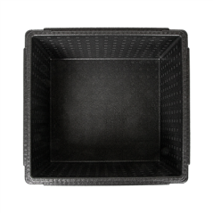 Image BOÎTE ISOTHERME POUR GN 2/3, PIZZA OU GÂTEAUX 27 L 41,5x40x26,5 CM NOIR EPP (1 UNITÉ) #6