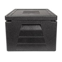 Image BOÎTE ISOTHERME EMPILABLE 42 L 59,5x39,5x29 CM NOIR EPP (1 UNITÉ) #3