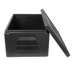 Image BOÎTE ISOTHERME EMPILABLE 42 L 59,5x39,5x29 CM NOIR EPP (1 UNITÉ) #5