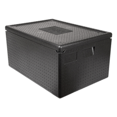 Image BOÎTE ISOTHERME 80 L 68,5x48,5x36 CM NOIR EPP (1 UNITÉ) #1