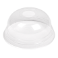 Image COUVERCLES COUPOLE AVEC ORIFICE POUR 223.99  Ø 7,8x3,9 CM TRANSPARENT PLA (1250 UNITÉ) #1