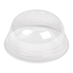 Image COUVERCLES COUPOLE SANS ORIFICE POUR 223.99  Ø 7,8x3,9 CM TRANSPARENT PLA (1250 UNITÉ) #1