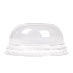 COUVERCLES COUPOLE SANS ORIFICE POUR 223.99  Ø 7,8x3,9 CM TRANSPARENT PLA (1250 UNITÉ)