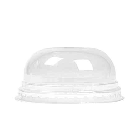 COUVERCLES COUPOLE SANS ORIFICE POUR 223.99  Ø 7,8x3,9 CM TRANSPARENT PLA (1250 UNITÉ)