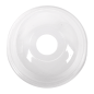 Image COUVERCLES COUPOLE AVEC ORIFICE POUR 224.01  Ø 8,5x4,2 CM TRANSPARENT PLA (800 UNITÉ) #3