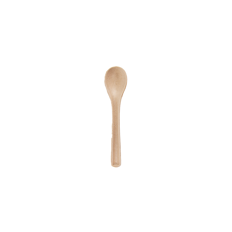 MINI CUILLÈRES 'BIONIC'  10 CM NATUREL BAGASSE (1000 UNITÉ)