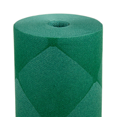 Image "TÊTE-À-TÊTE" PRÉ. 120CM (20 FEU.) 'RHOMBUS' 55 G/M2 0,40x24 M VERT JAGUAR AIRLAID (6 UNITÉ) #1