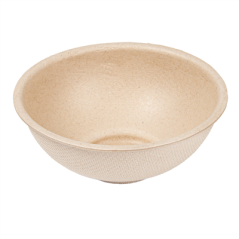 Image RÉCIPIENTS RONDS 'BIONIC' Ø 7,5x3 CM NATUREL BAGASSE (1000 UNITÉ) #1