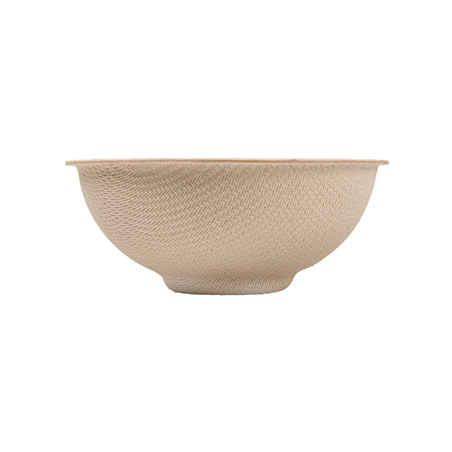 RÉCIPIENTS RONDS 'BIONIC'  Ø 7,5x3 CM NATUREL BAGASSE (1000 UNITÉ)