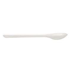 Image MINI CUILLÈRES 'BIONIC'  10 CM BLANC BAGASSE (1000 UNITÉ) #3