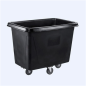 CHARIOT POUR BLANCHISSERIE 'ARROW' 340 L 74x107x86 CM NOIR PE (1 UNITÉ) Image CHARIOT POUR BLANCHISSERIE 'ARROW' 340 L 74x107x86 CM NOIR PE (1 UNITÉ) #1