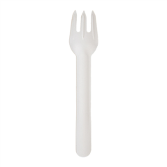 Image FOURCHETTES 'PAPER CUTLERY' 960 G/M2 15,8 CM BLANC PAPIER (50 UNITÉ) #1
