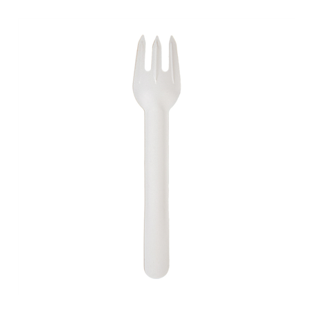 Image FOURCHETTES 'PAPER CUTLERY' 960 G/M2 15,8 CM BLANC PAPIER (50 UNITÉ) #1