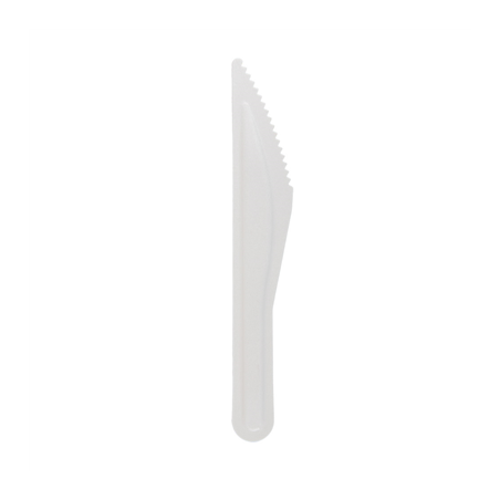 Image COUTEAUX 'PAPER CUTLERY' 960 G/M2 15,8 CM BLANC PAPIER (50 UNITÉ) #1