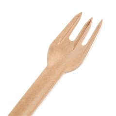 Image FOURCHETTES 'PAPER CUTLERY' 960 G/M2 15,8 CM NATUREL PAPIER (50 UNITÉ) #4