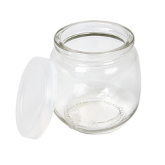 Image POT AVEC COUVERCLE 'WAKI GLASS' 200 ML Ø 7,3x7,3 CM TRANSPARENT VERRE (72 UNITÉ) #4