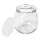 Image POT AVEC COUVERCLE 'WAKI GLASS' 300 ML Ø 8,4x8,7 CM TRANSPARENT VERRE (48 UNITÉ) #4