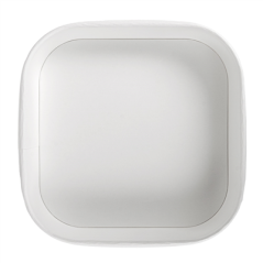 Image RÉCIPIENTS CARRÉS 750 ML 320 + 26 PE G/M2 16,7x16,7x4,3 CM BLANC KRAFT (300 UNITÉ) #3