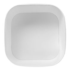 Image RÉCIPIENTS CARRÉS 1410 ML 320 + 26 PE G/M2 16,7x16,7x7,5 CM BLANC KRAFT (300 UNITÉ) #3