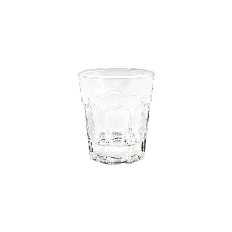 MINI VERRES EMPILABLES 'WAKI GLASS' 50 ML 1,7 OZ Ø4,5x5,5 CM TRANSPARENT VERRE (72 UNITÉ)