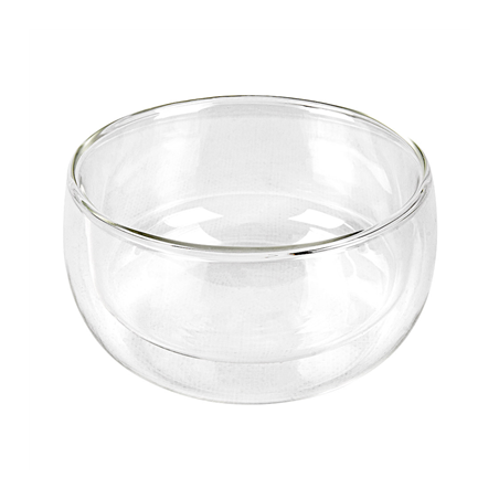 Image BOLS 'WAKI GLASS' 350 ML 12 OZ Ø 11,6x6,2 CM TRANSPARENT VERRE (48 UNITÉ) #1