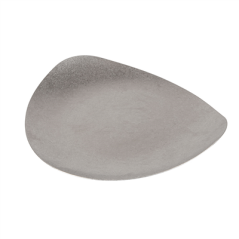 Image ASSIETTES IRREGULIÈRES 'ARTINOX' Ø26,6x22x2,6 CM ARGENTE INOX (10 UNITÉ) #1