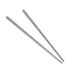 Image BAGUETTES CHINOISES 'ARTINOX' 23,5 CM ARGENTE INOX (40 UNITÉ) #1