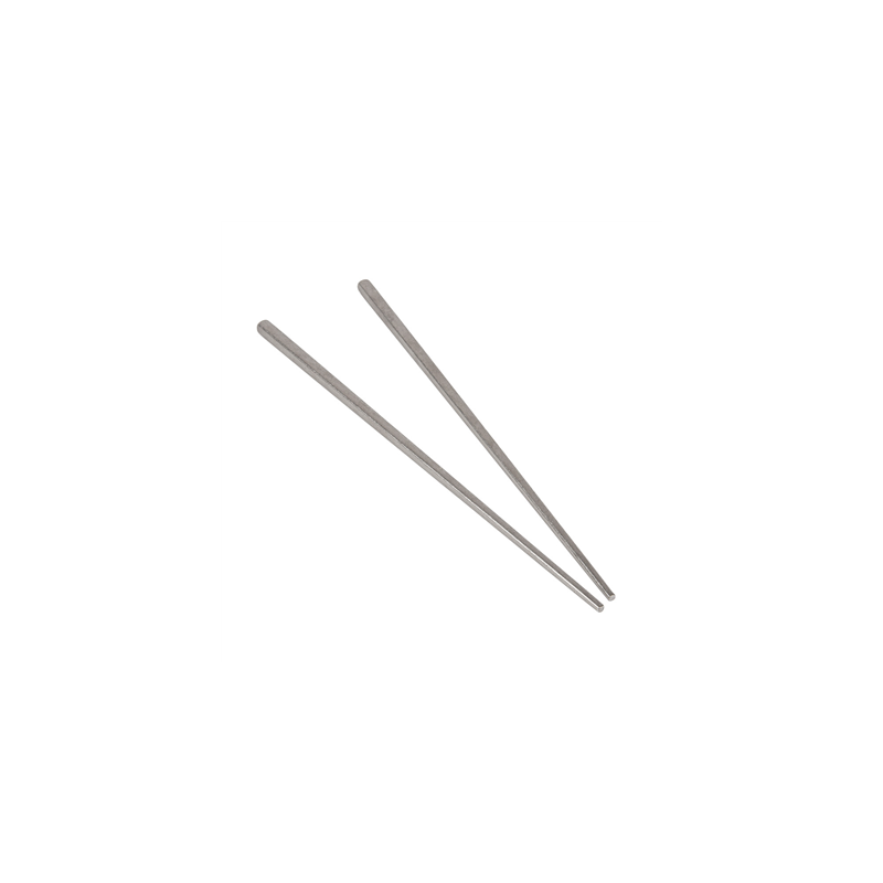 BAGUETTES CHINOISES 'ARTINOX'  23,5 CM ARGENTE INOX (40 UNITÉ)