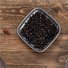 Image PLATES CARRÉS 'ARTINOX' 65 ML 9x9x1,4 CM ARGENTE INOX (20 UNITÉ) #5