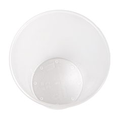 VERRES RÉUTILISABLES 330 ML Ø7,6/5,7x11,8 CM TRANSLUCIDE PP (540 UNITÉ)