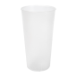 Image VERRES RÉUTILISABLES 400 ML Ø7,6/5,4x13,9 CM TRANSLUCIDE PP (500 UNITÉ) #2