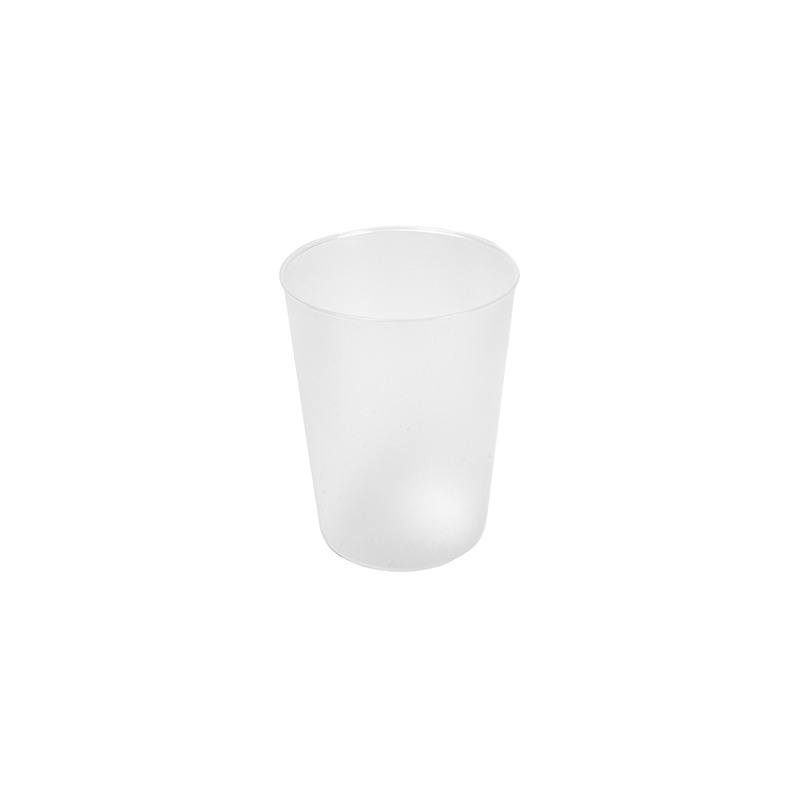 VERRES RÉUTILISABLES 500 ML Ø9/7x11,8 CM TRANSLUCIDE PP (312 UNITÉ)
