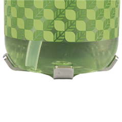 Image SUPPORT BOUTEILLE DISTRIBUTRICE 500 ML  ARGENTE INOX (4 UNITÉ) #5