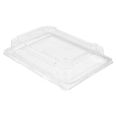 Image COUVERCLES POUR RÉF. 267.92 17,1x12x3 CM TRANSPARENT RPET (156 UNITÉ) #1