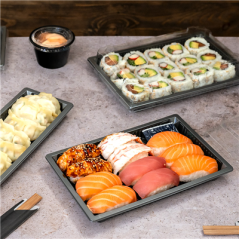 Image COUVERCLES POUR RÉF. 267.92  17,1x12x3 CM TRANSPARENT RPET (156 UNITÉ) #4