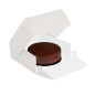 Image BOÎTES PATISSERIES SANS FENÊTRE 'THEPACK' 250 G/M2 17x14x11,5 CM BLANC CARTON ONDULÉ NANO-MICRO (200 UNITÉ) #2