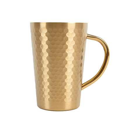 TASSES 'ARTINOX' 350 ML Ø 8,2x12 CM DORE INOX (6 UNITÉ)