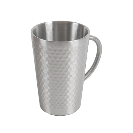 Image TASSES 'ARTINOX' 350 ML Ø 8,2x12 CM ARGENTE INOX (6 UNITÉ) #1