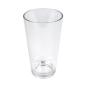 Image GOBELETS 400 ML Ø 8,1/5,5x13,8 CM TRANSPARENT POLYCARBONATE (12 UNITÉ) #1