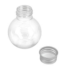 Image FLACONS AVEC BOUCHON EN ALUMINIUM 50 ML Ø5x6,2 CM TRANSPARENT PET (150 UNITÉ) #4