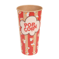 Image RÉCIPIENTS POUR POP-CORN 720 ML 230 +20 PE G/M2 Ø 9,5/6,5x17,7 CM KRAFT (1000 UNITÉ) #1