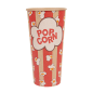 Image RÉCIPIENTS POUR POP-CORN 720 ML 230 +20 PE G/M2 Ø 9,5/6,5x17,7 CM KRAFT (1000 UNITÉ) #2