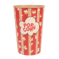 Image RÉCIPIENTS POUR POP-CORN 1920 ML 260 +20 PE G/M2 Ø 13,3/10x19,5 CM KRAFT (500 UNITÉ) #2
