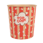 Image RÉCIPIENTS POUR POP-CORN 3900 ML 260 +20 PE G/M2 Ø 18,5/14,5x19,5 CM KRAFT (150 UNITÉ) #2