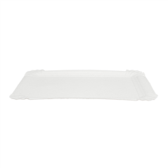 PLATEAUX PÂTISSERIE - PETITS  280 G/M2 20x16,5CM BLANC CARTON (250 UNITÉ)